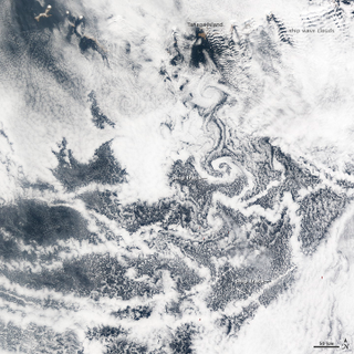 Illustration for article titled How Your Christmas Presents Were Shipped—As Seen in Clouds From Space